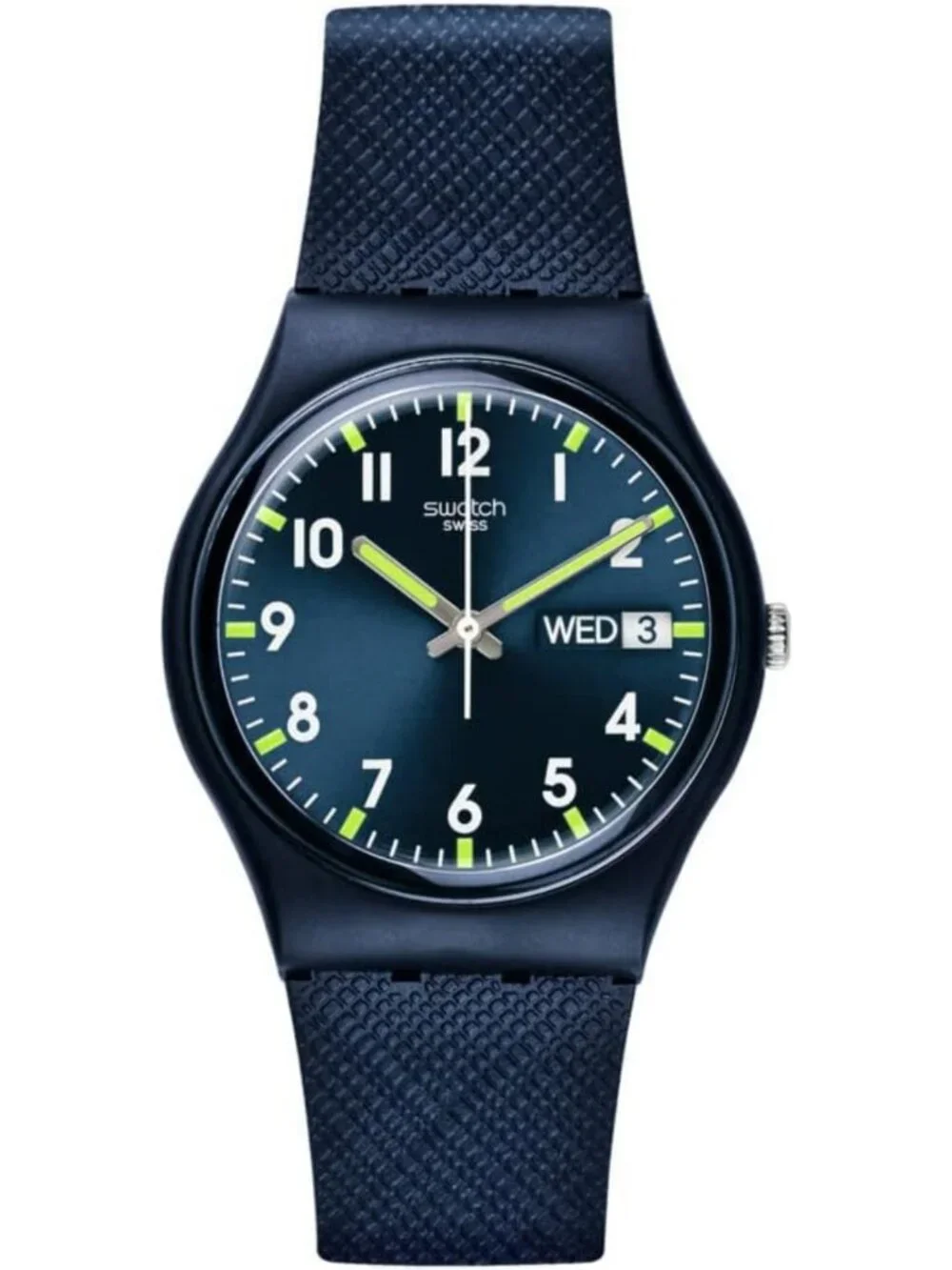Stylish Unisex Waterproof Blue Quartz Watch - Casual Plastic Design